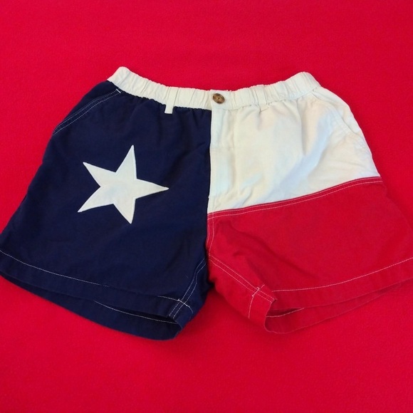 Chubbies Red, White, and Blue Texas Flag Shorts - Picture 1 of 5